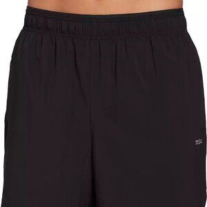 DSG Men's Stride Run Shorts Athletic 7" Black Pockets Drawstring XXL NWT